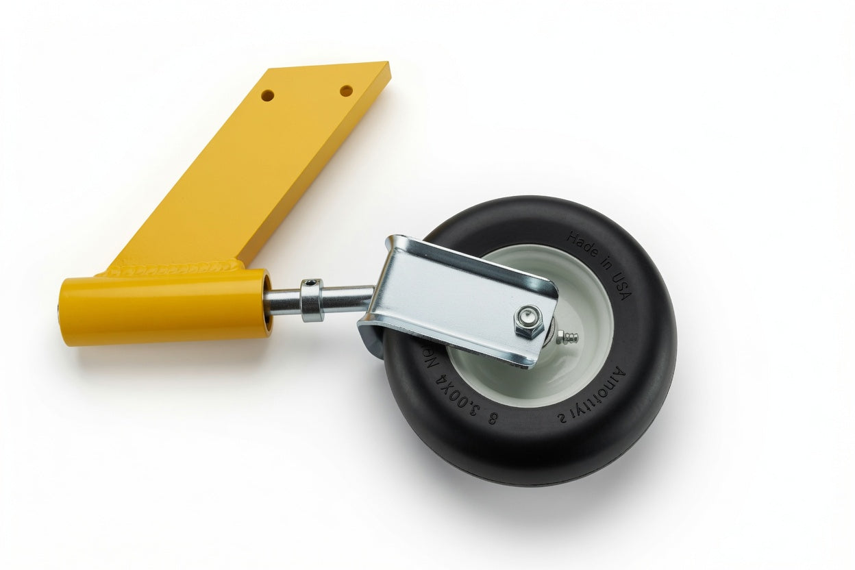 Caster Yoke and Wheel Assembly